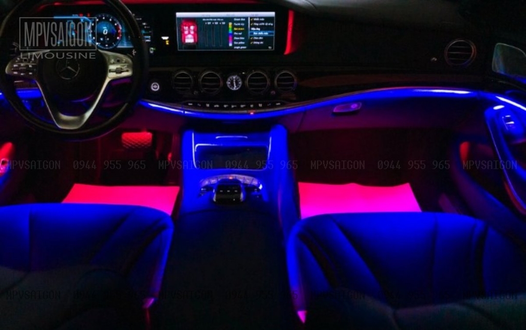 LED viền nội thất- LED ẩn nội thất Ô tô