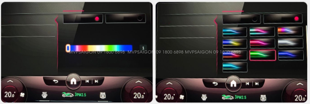 LED viền nội thất Ambient LED lưng ghế C200 C260 C300 2022 2023 mới nhất 2026