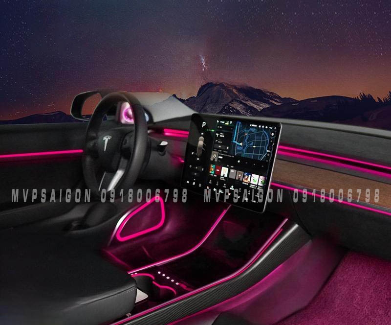 LED viền nội thất RGB cho Volkswagen Viloran