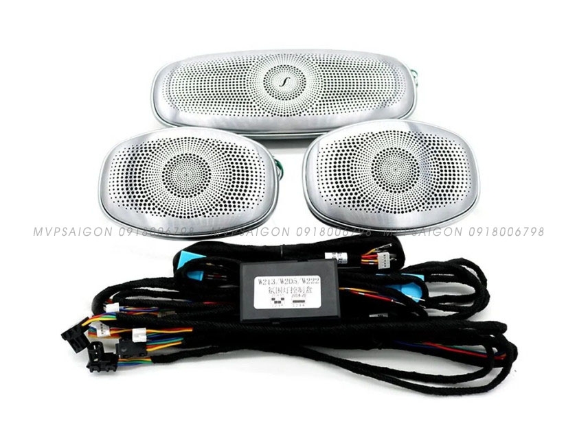 Loa burmester ốp trần hộp kính cho xe Mercedes GLC E S C - Class