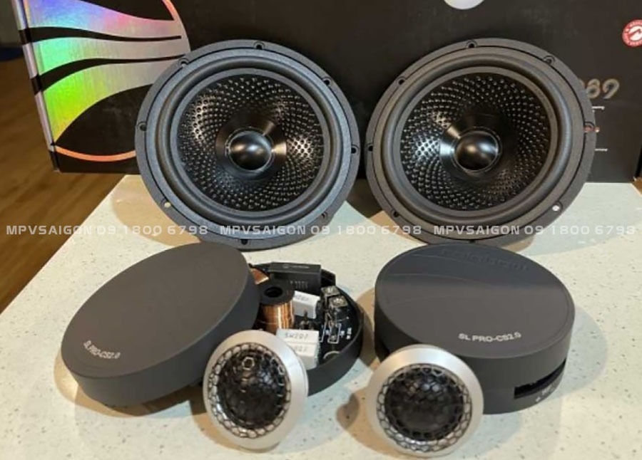 Loa lắp cánh cửa xe Rainbow SL Pro- C260 - Peak Power 150W