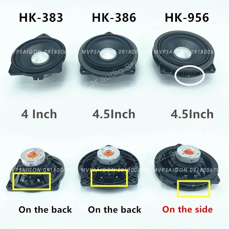 Loa siêu trầm cho BMW E60 E90 F10 F11 F20 F30 F34 F39 F45 F48 G01 G05 G11 G20 G30 G32 LQ