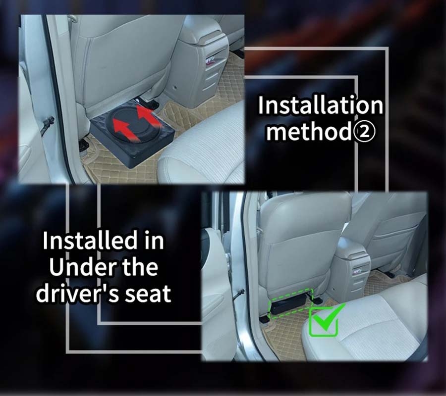 LOA SUB GẦM GHẾ LAS P8/ P10