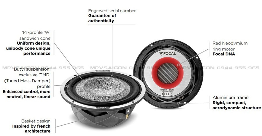 Focal Utopia M 6WM - 6.5 inch