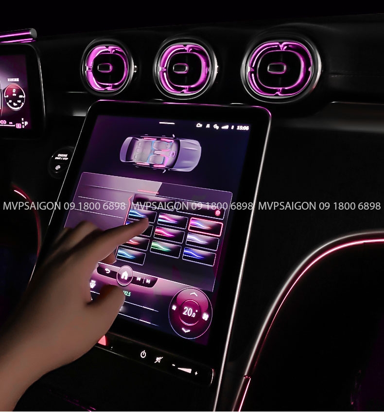 Loa xoay/Loa bay Benz C class GLC C200 C260 C300 2022-2023