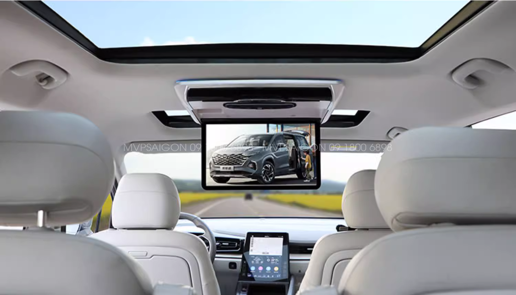 Màn hình gập trần Android Hyundai Palisade