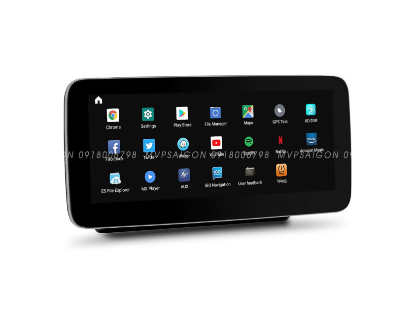 Màn hình giải trí Android 4G cho xe Mercedes C/GLC 2015 -2025