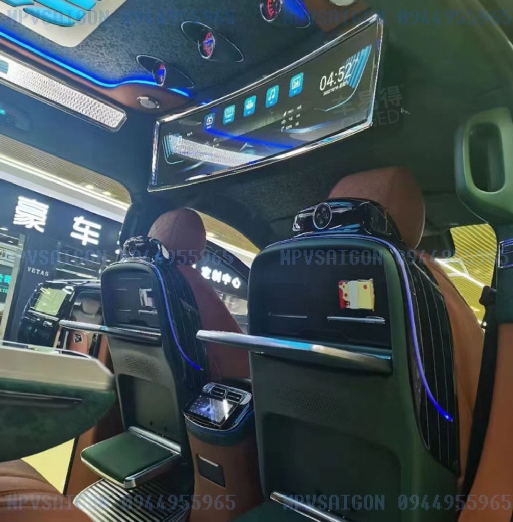 Màn hình trần kích thước lớn cho xe ô tô