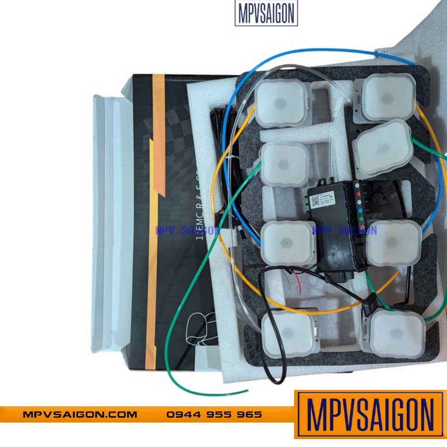 Massage hơi bằng khí nén xe ô tô xe limousine xe khách