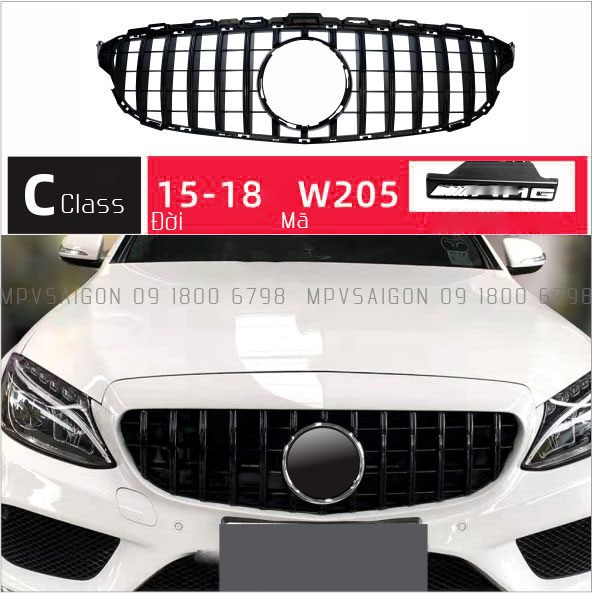 Mặt ca lăng Mercedes Benz C- class C180 C200 C300 W205 W206