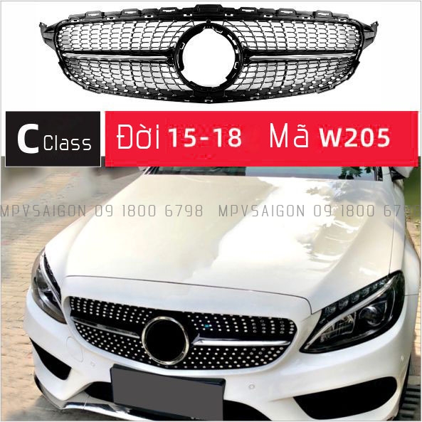 Mặt ca lăng Mercedes Benz C- class C180 C200 C300 W205 W206