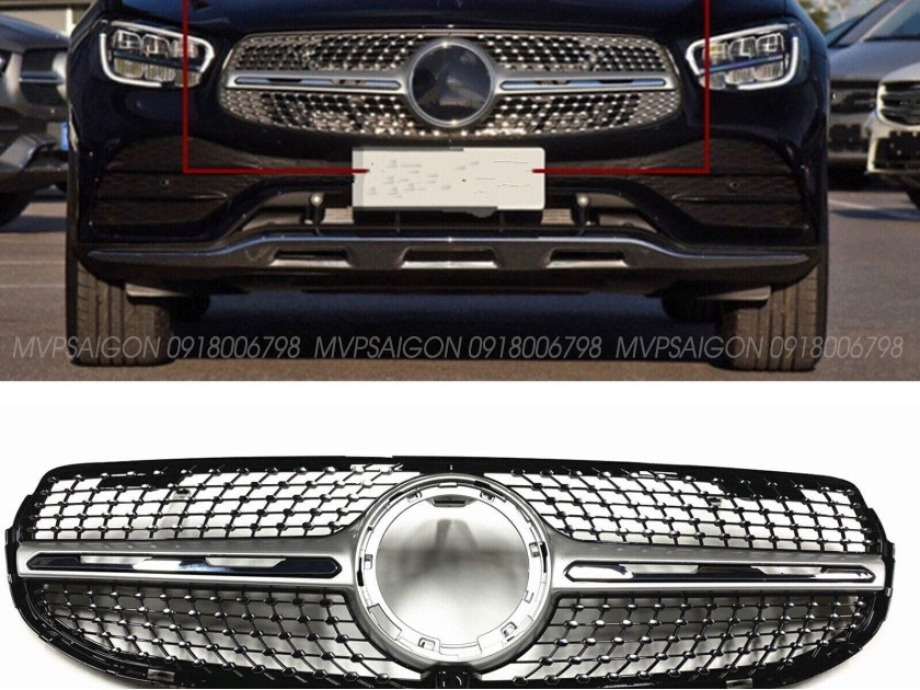 Mặt Calang GT AMG Mercedes-Benz X253 GLC200 - GLC250 - GLC300 (2016 - 2023)