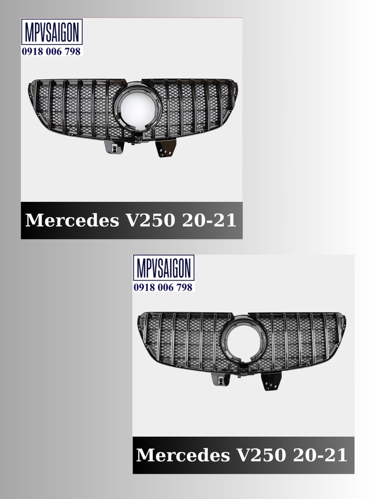 MẶT CALANG MERCEDES BENZ V250 ĐỘ