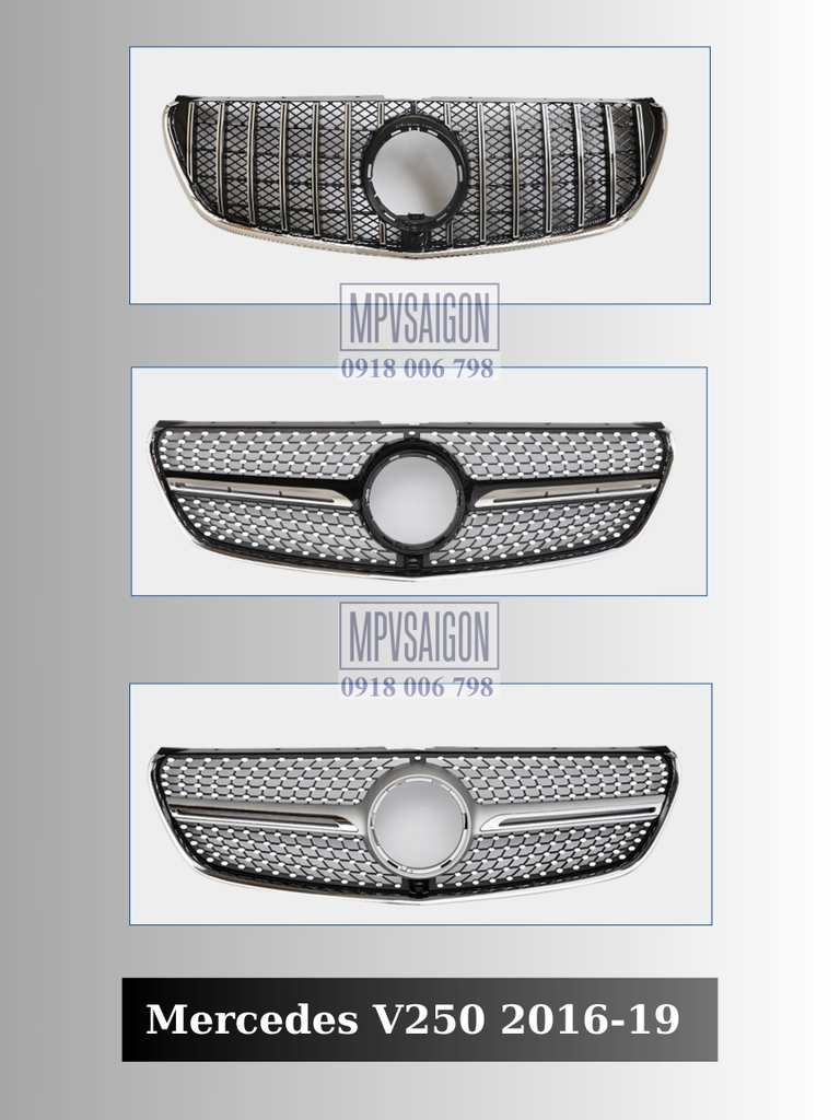 MẶT CALANG MERCEDES BENZ V250 ĐỘ