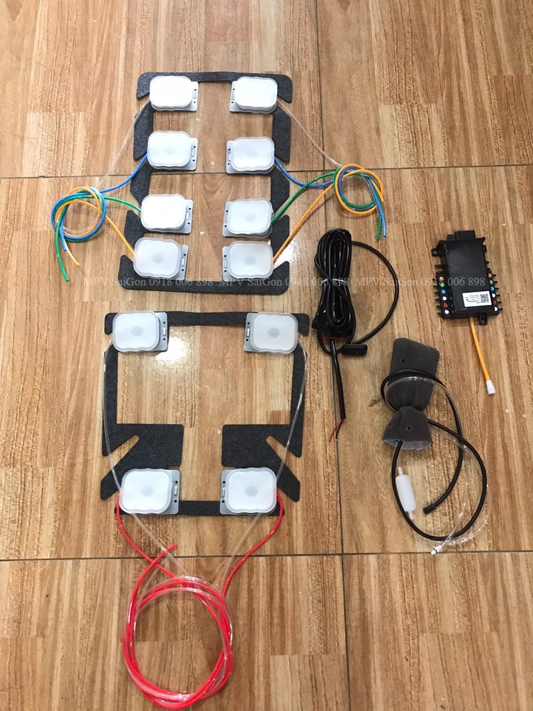 Massage hơi bằng khí nén xe ô tô xe limousine xe khách