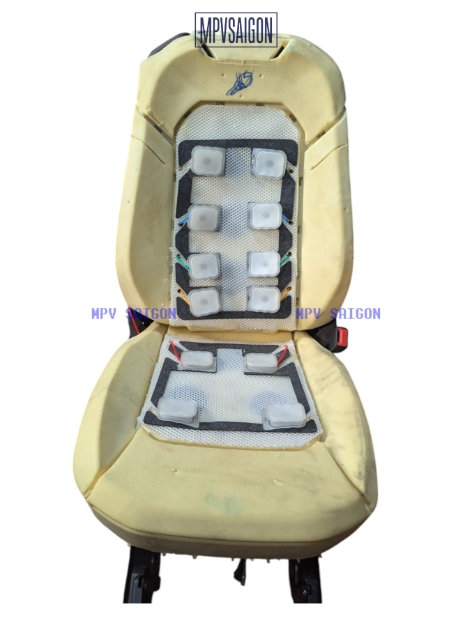 Nâng cấp massage hơi  - matxa hơi bóng khí 6 8 12 điểm ghế xe ô tô