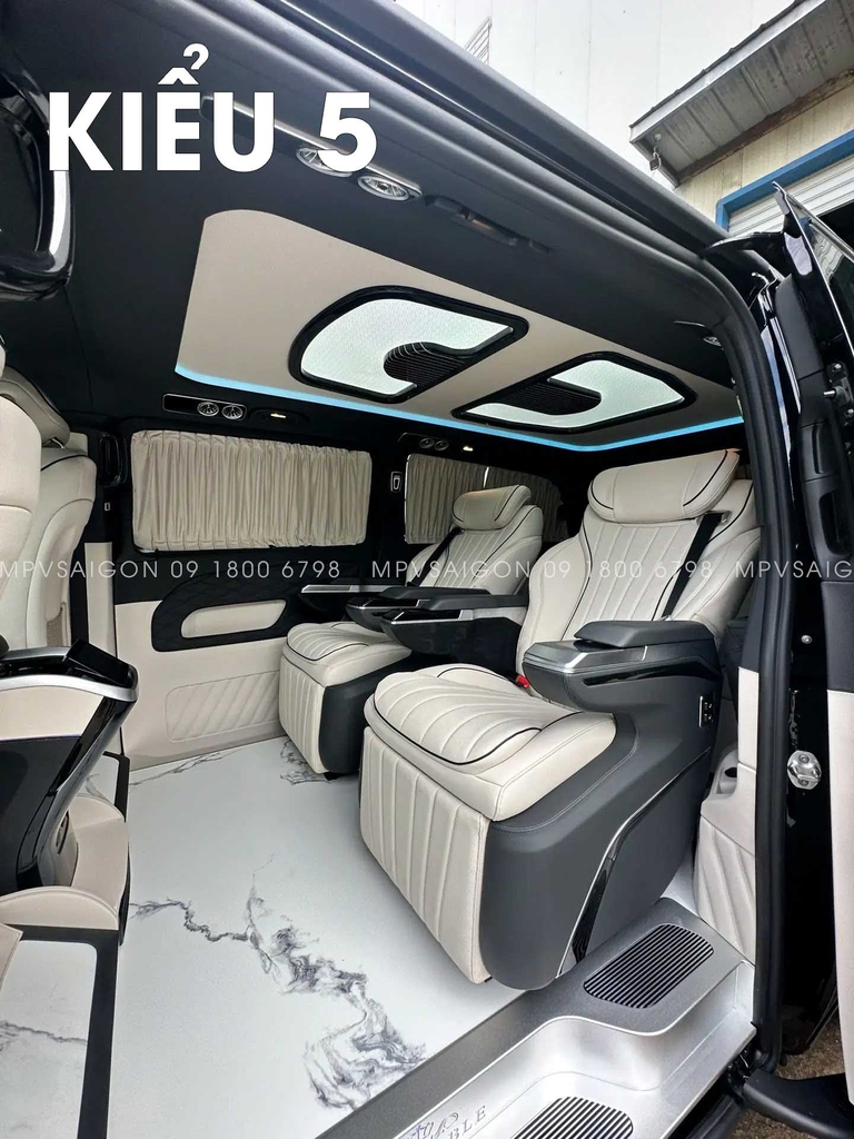 Mẫu đèn trần cho Mercedes Benz V250