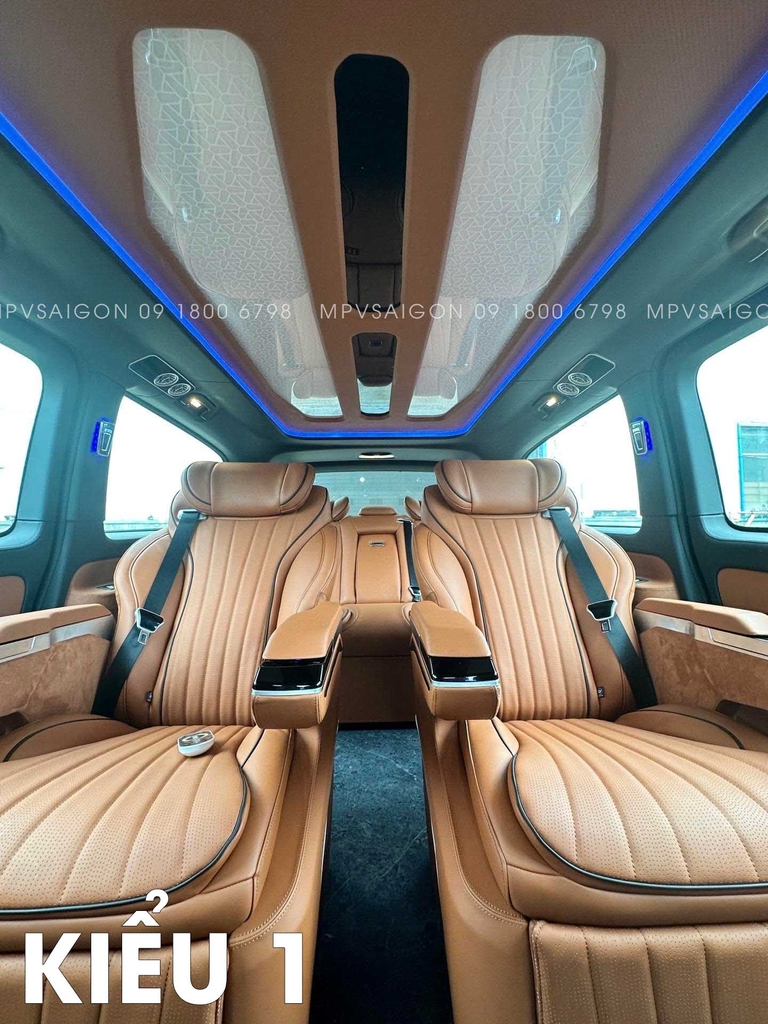 Mẫu đèn trần cho Mercedes Benz V250