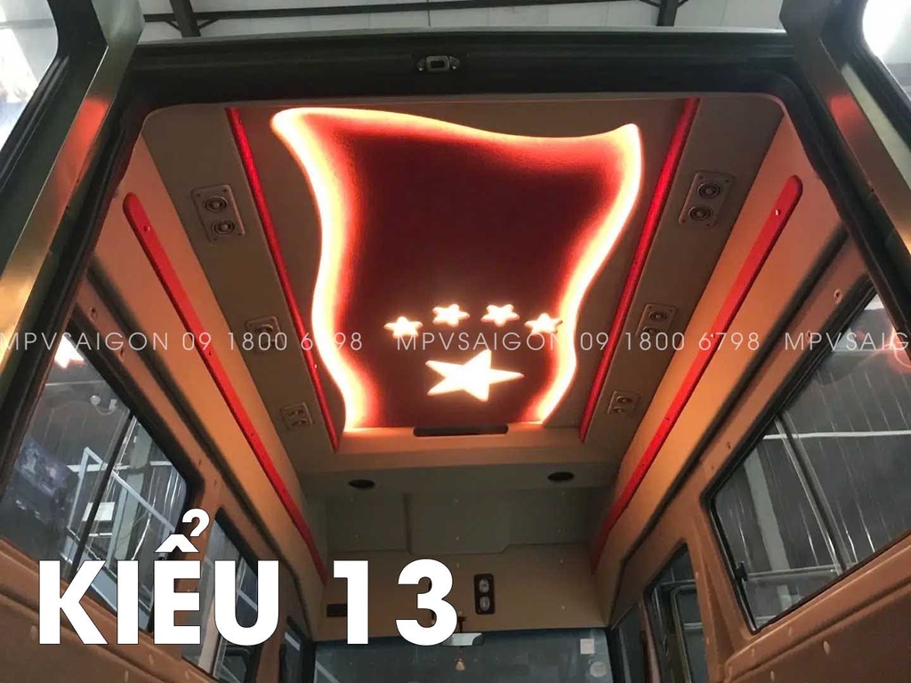 Mẫu đèn trần cho Mercedes Benz V250