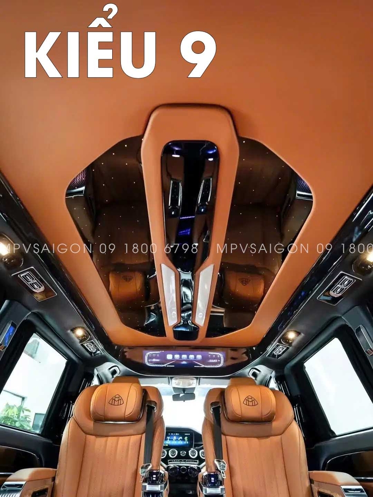 Mẫu đèn trần cho Mercedes Benz V250