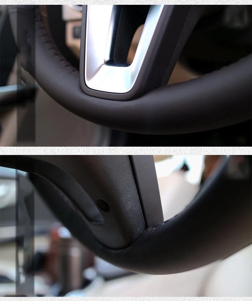 May da bọc da vô lăng Mercedes Benz da Nappa - da nhập cao cấp