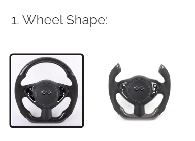 May da - Bọc da vô lăng xe Infiniti