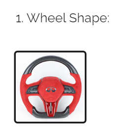 May da - Bọc da vô lăng xe Infiniti