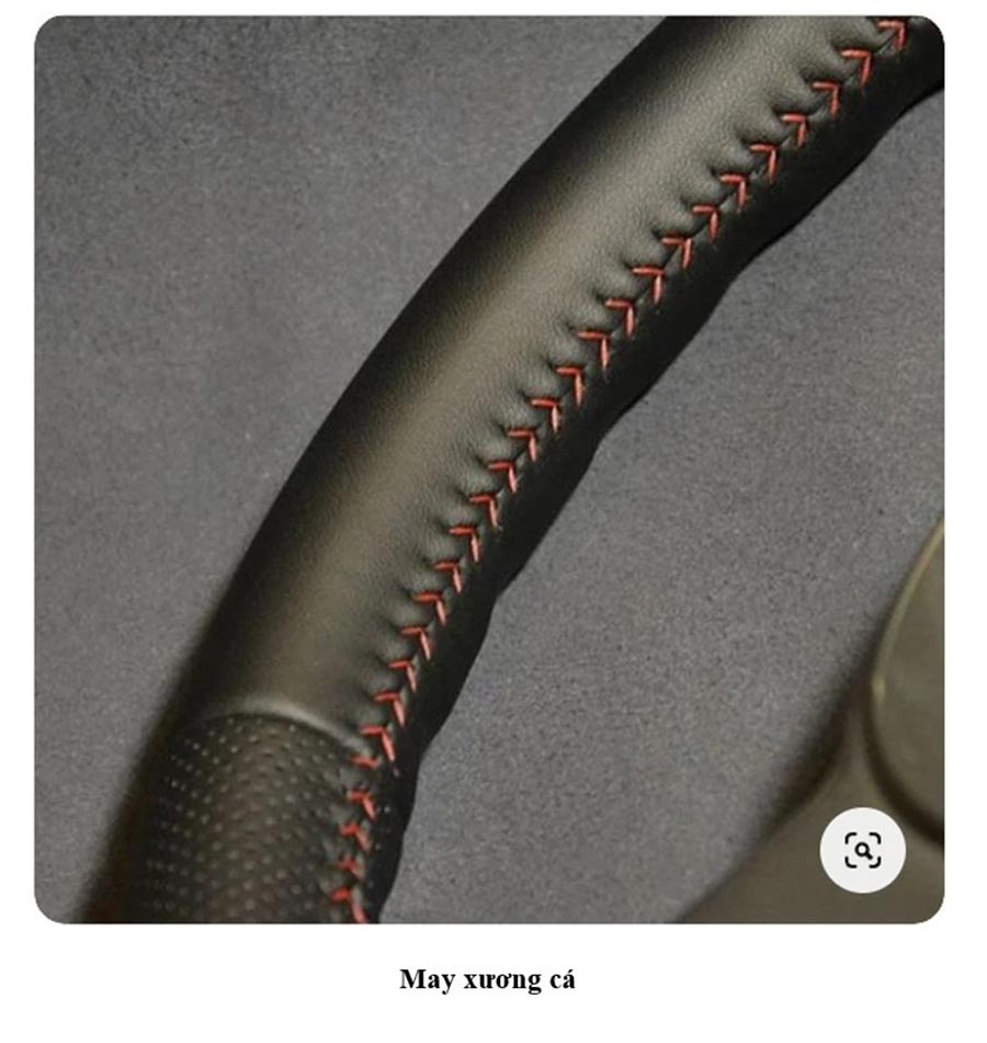 May da vô lăng, bọc da vô lăng, bọc cùi số xe ô tô may tay thủ công