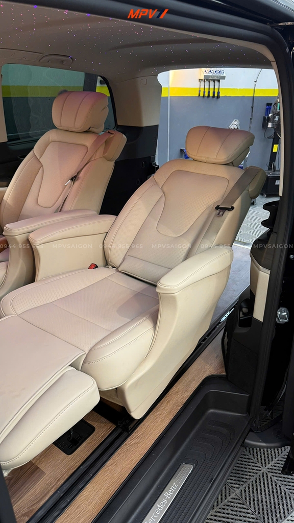 MERCEDES BENZ V300 AVANTGARDE NÂNG CẤP GHẾ BẢN AMG