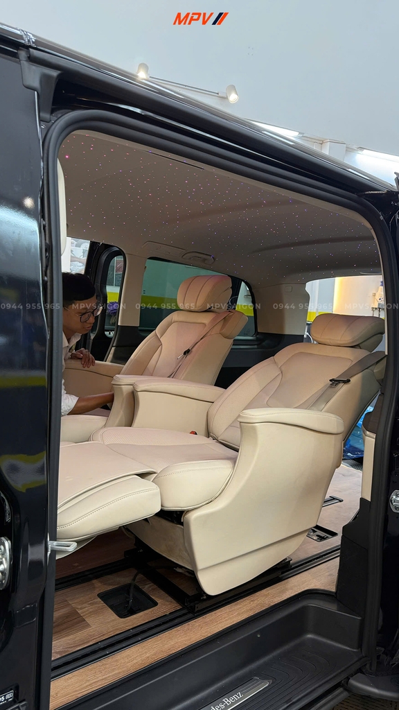 MERCEDES BENZ V300 AVANTGARDE NÂNG CẤP GHẾ BẢN AMG