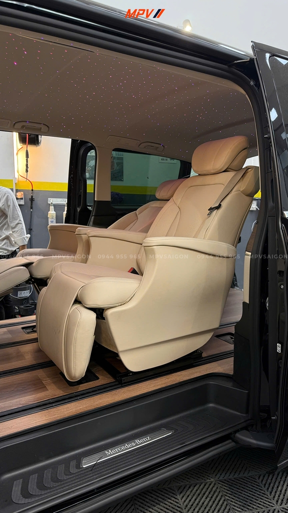 MERCEDES BENZ V300 AVANTGARDE NÂNG CẤP GHẾ BẢN AMG
