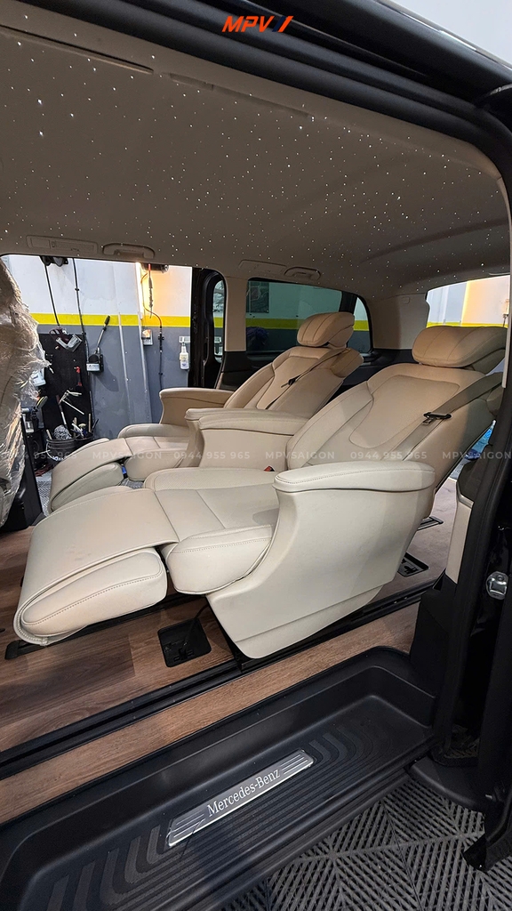 MERCEDES BENZ V300 AVANTGARDE NÂNG CẤP GHẾ BẢN AMG