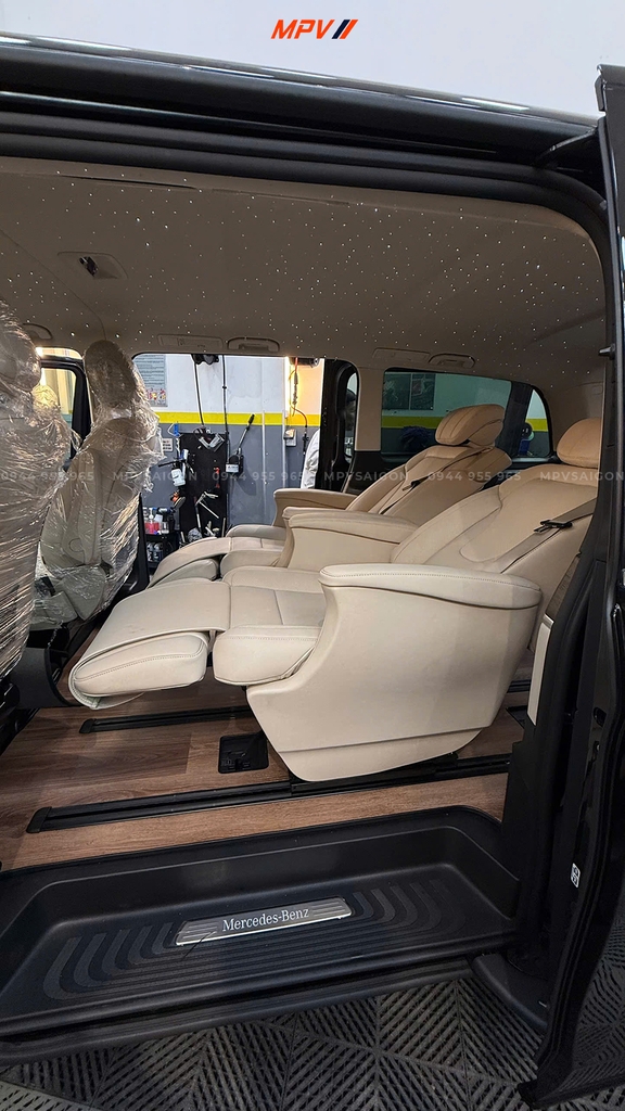 MERCEDES BENZ V300 AVANTGARDE NÂNG CẤP GHẾ BẢN AMG
