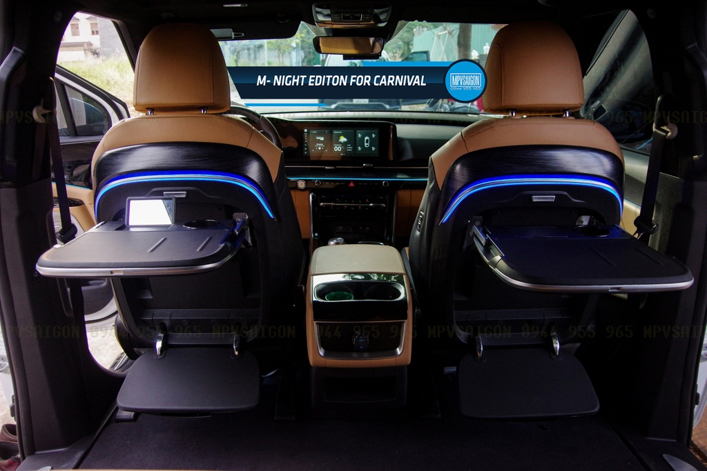 Bàn làm việc - bàn ăn xếp gọn lưng ghế cho Kia Carnival