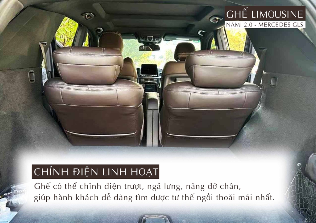 Mercedes GLS - Brochure ghế limousine Nami 2.0
