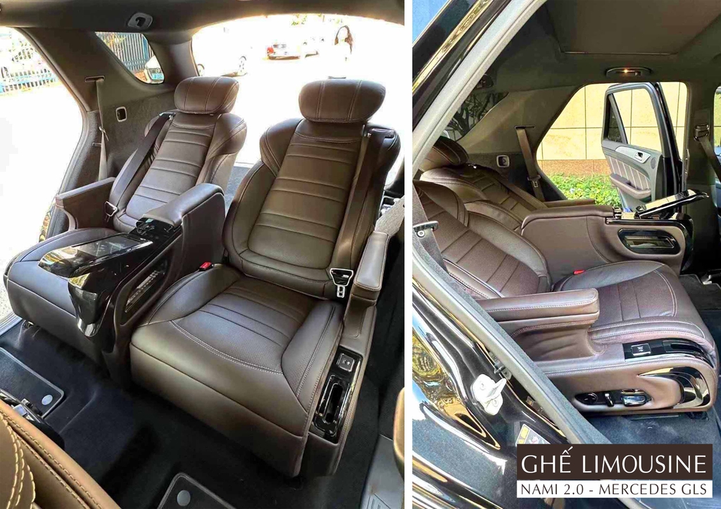 Mercedes GLS - Brochure ghế limousine Nami 2.0