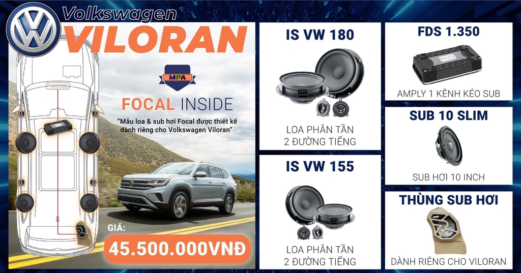 Nâng cấp loa - âm thanh cho Viloran: toàn bộ mọi thông tin - giải pháp và báo giá chi tiết