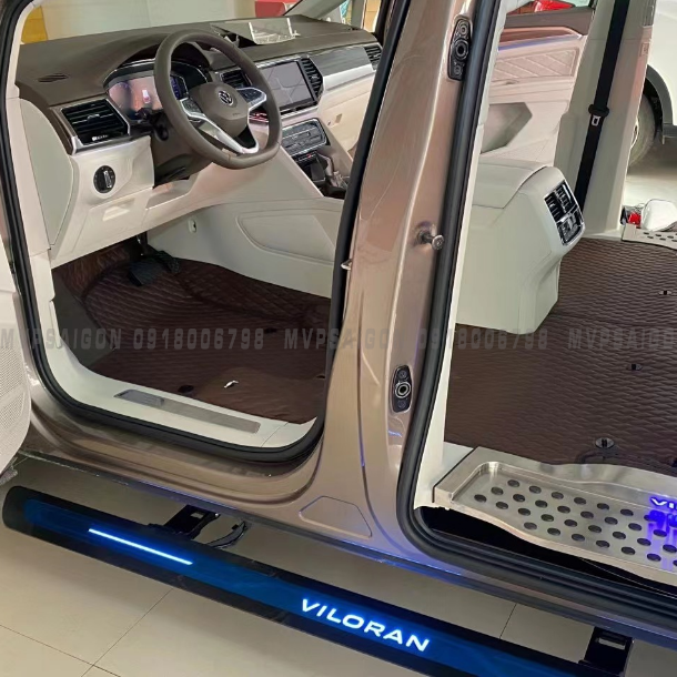 Nâng cấp bệ bước chân điện thò thụt mẫu zin cho Volkswagen Viloran