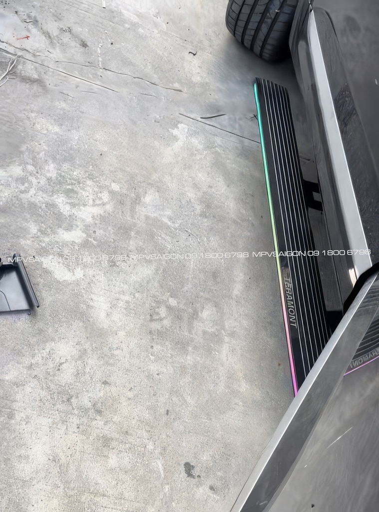 Nâng cấp bệ bước điện thò thụt LED symphony V2 Volkswagen Teramont X