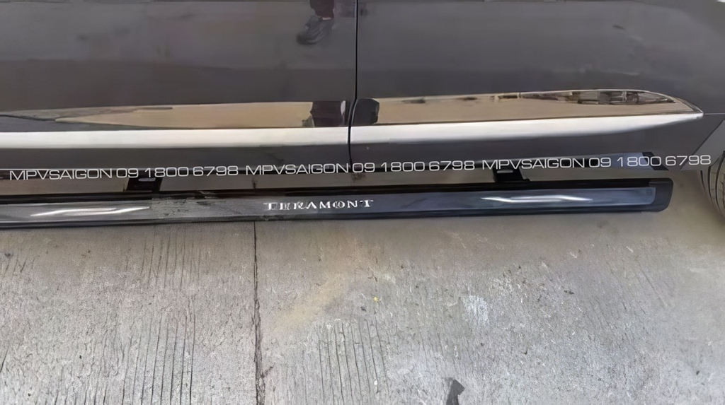 Bệ bước điện thò thụt Volkswagen Teramont X mẫu zin nhà máy