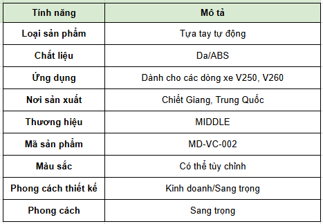 Con ngựa bệ tì tay Mercedes Benz V250 mẫu 2025
