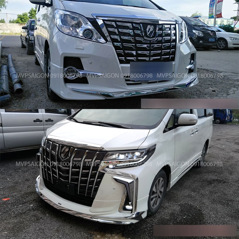 Nâng cấp body Alphard lên Lexus LM300H LM500