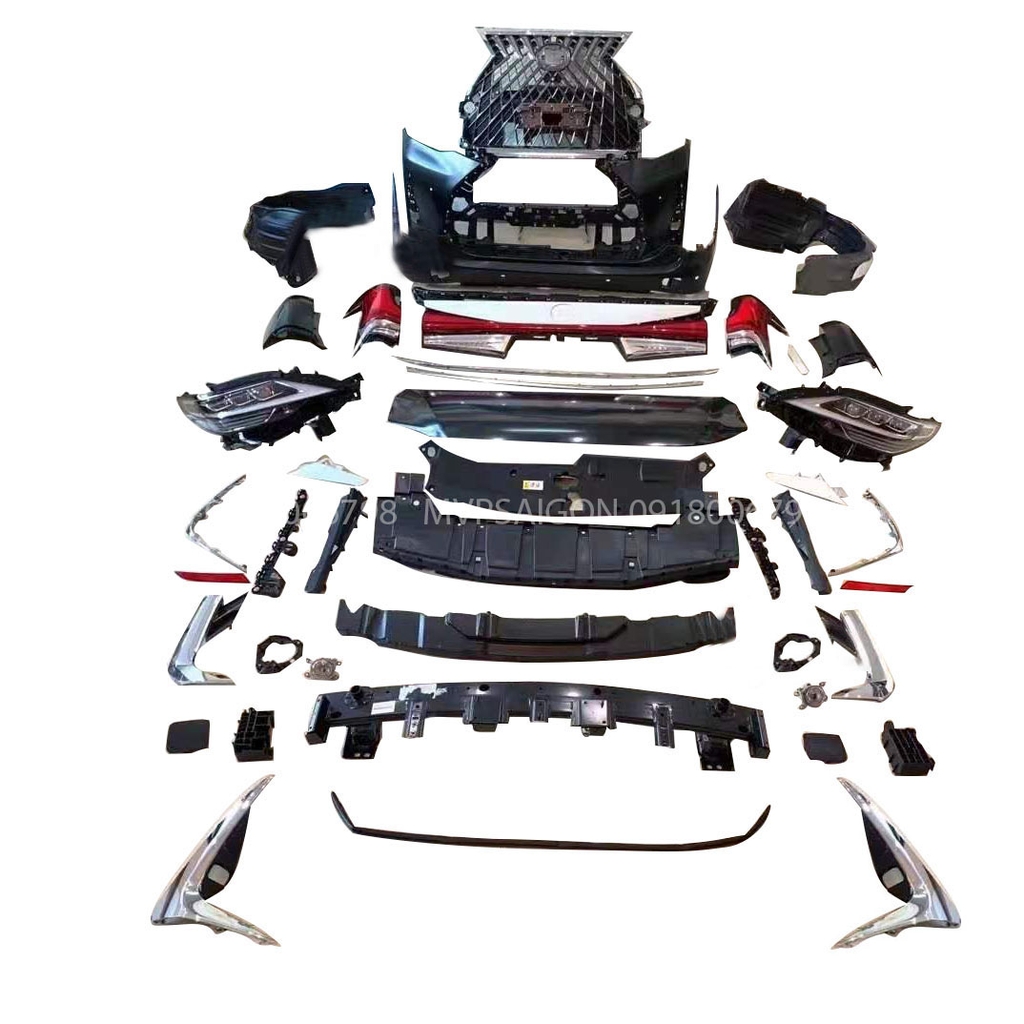 Nâng cấp body Alphard lên Lexus LM300H LM500