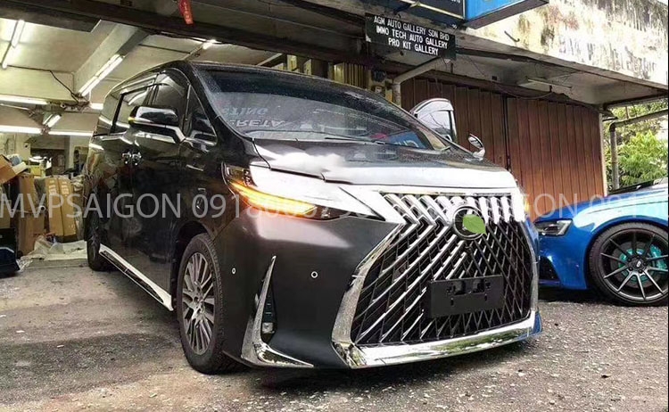 Nâng cấp body Alphard lên Lexus LM300H LM500