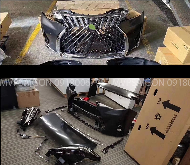 Nâng cấp body Alphard lên Lexus LM300H LM500