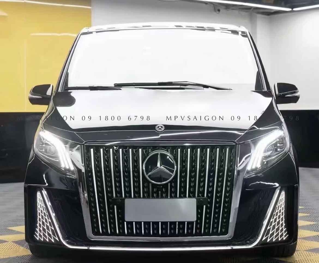 Nâng cấp body kit MERCEDES BENZ V250 bản 2024 - mẫu Starry