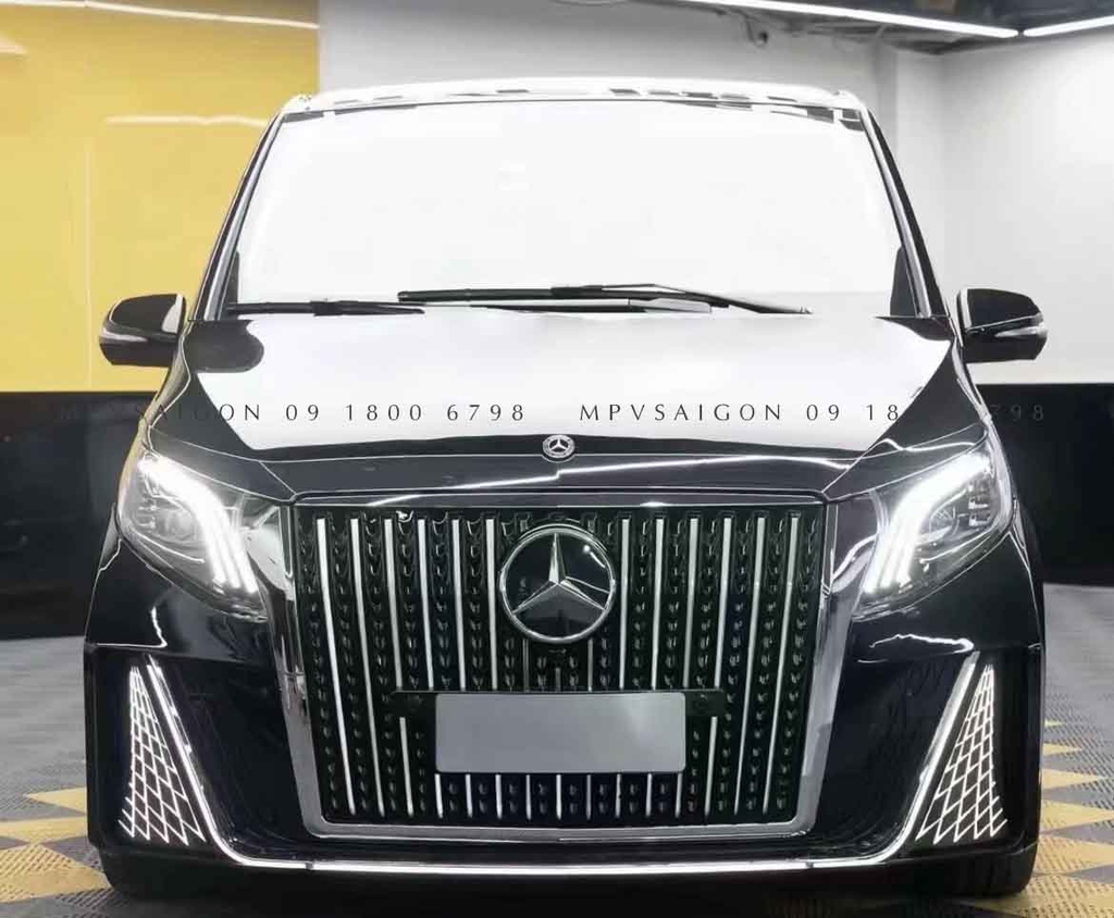 Nâng cấp body kit MERCEDES BENZ V250 bản 2024 - mẫu Starry