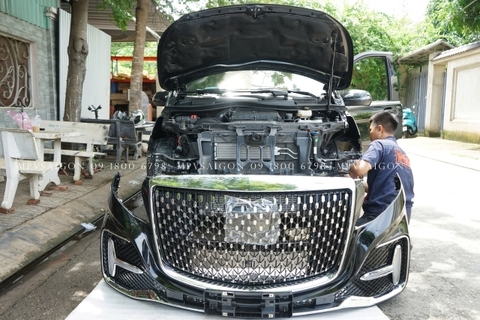 Nâng cấp body kit MERCEDES BENZ V250 bản 2024 - mẫu Starry