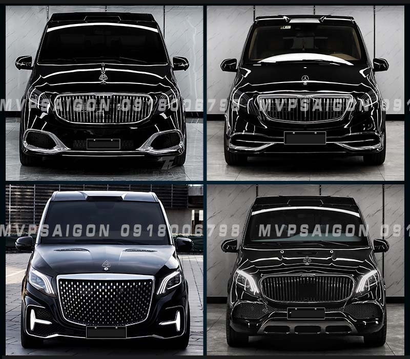 Nâng cấp body kit Mercedes Benz V250 2024 mẫu mới nhất
