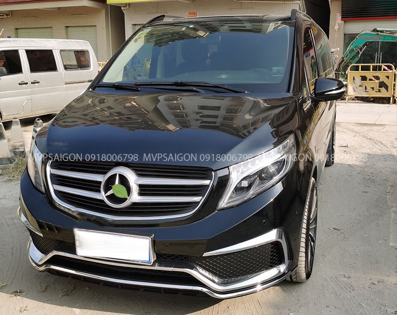 Nâng cấp body Kit Vito V250 V-class lên bản Triumph Maybach